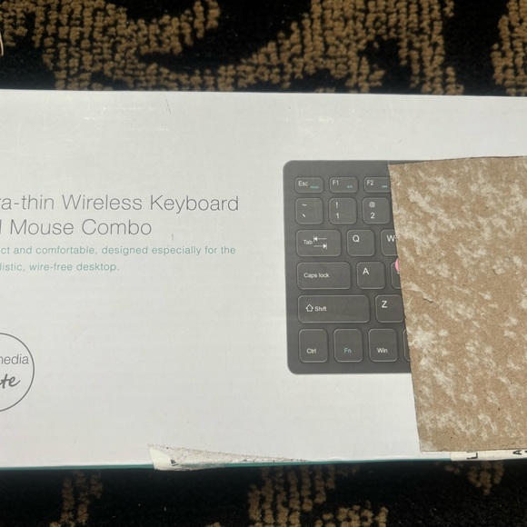 Ultathin Wireless Keyboard And Mouse Combo, Brand New - Picture 4 of 6